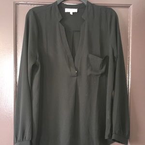 Harper brand flowy black blouse